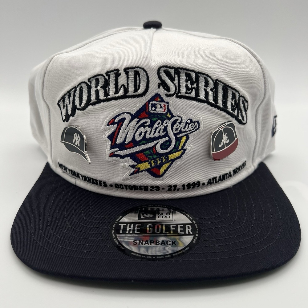 New Era NY Yankees vs Atlanta Braves World Series 1999 The Golfer Snapback Hat